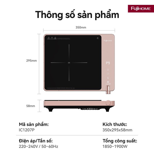 Bếp Từ Đơn IC1207P_thumbnail_1