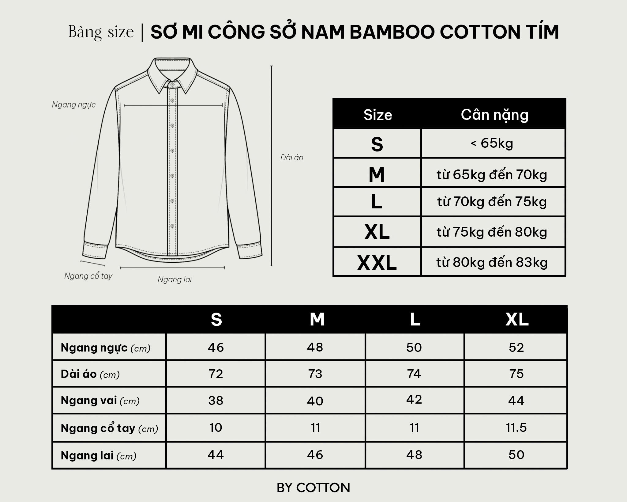Áo Sơ Mi Công Sở Nam Bamboo Cotton Tím_thumbnail_6