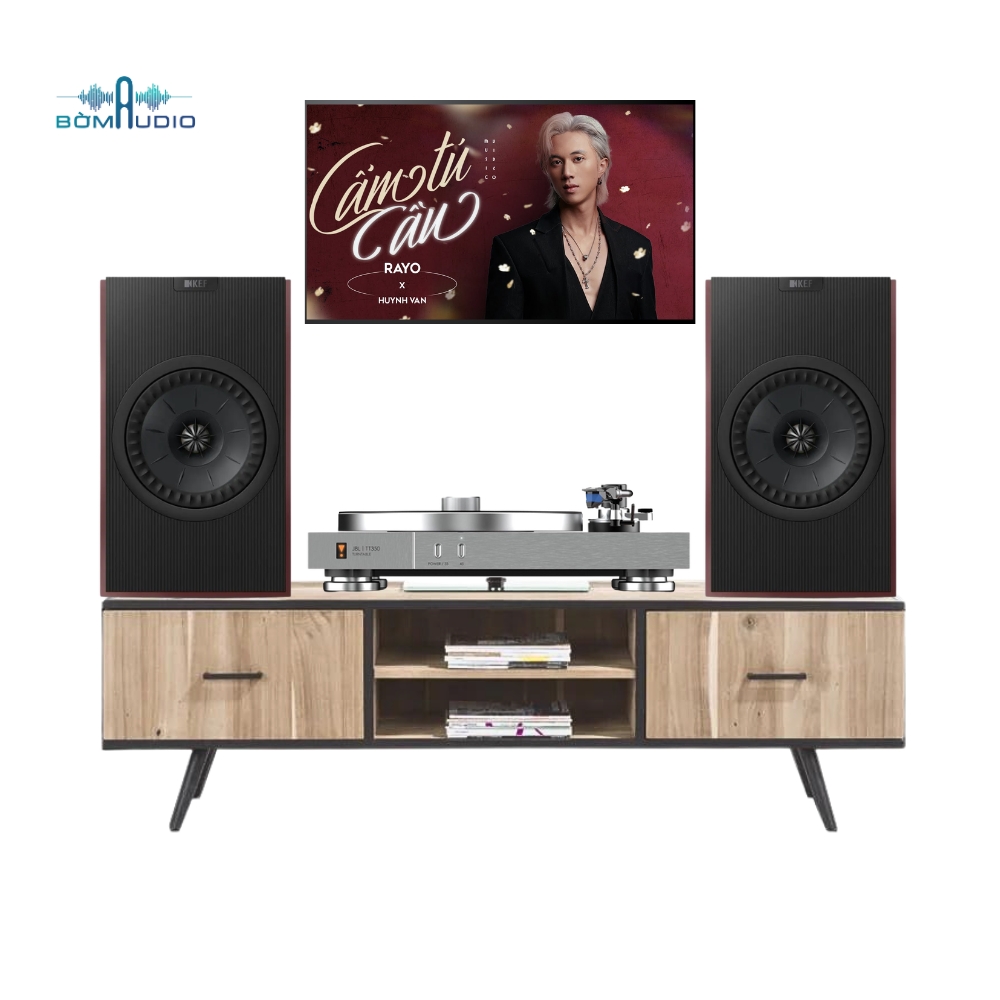 Combo Mâm Than JBL TT350 CLASSIC + Loa Bookshelf KEF CODA W – JK2_thumbnail_2