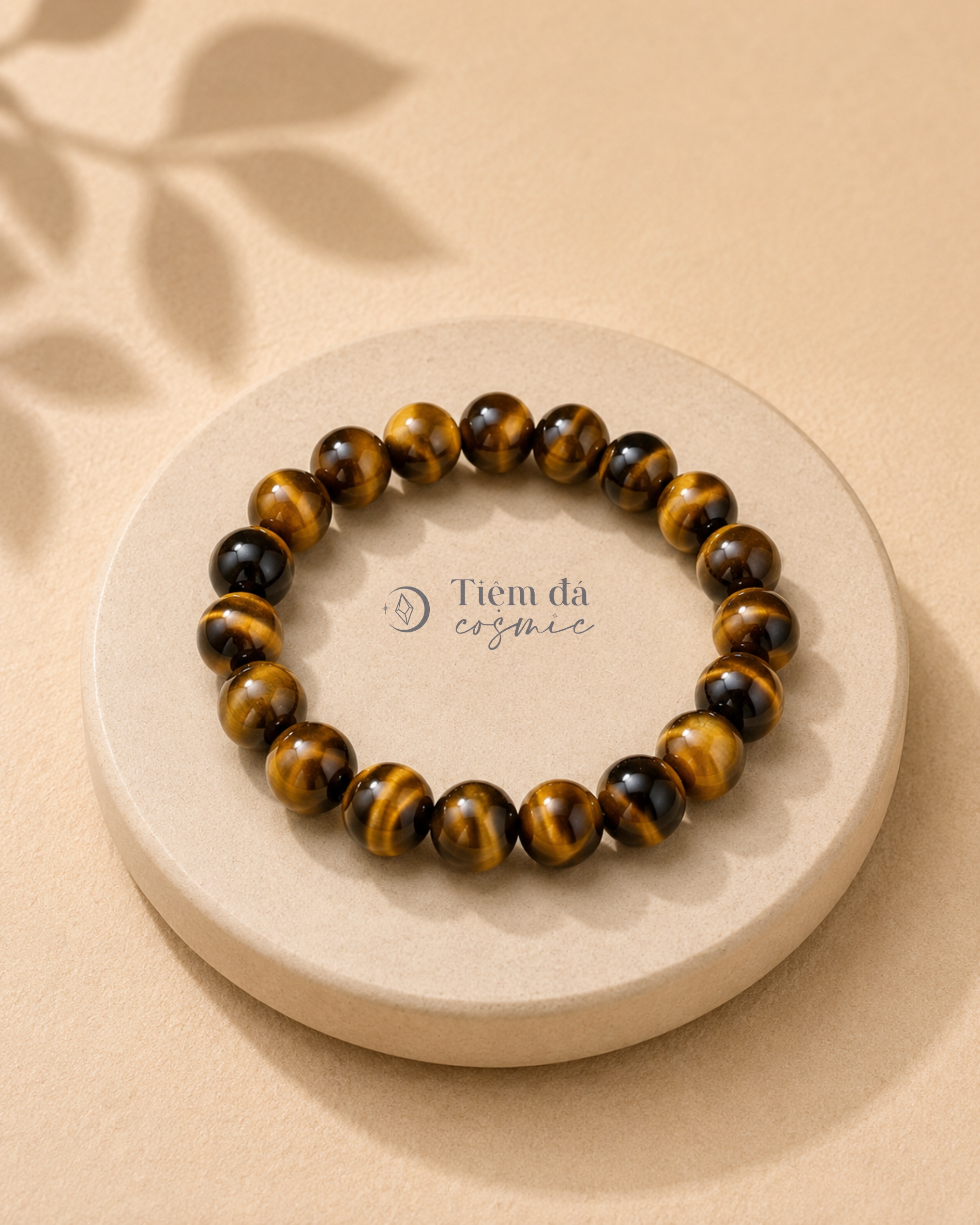 Vòng Đá Mắt Hổ Vàng Yellow Tiger Eye