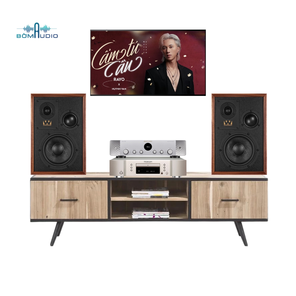 Combo Amply MARANTZ STEREO 70S + Đầu CD MARANTZ CD5005 + Loa WHARFEDALE SUPER DENTON – MAW7_thumbnail_0