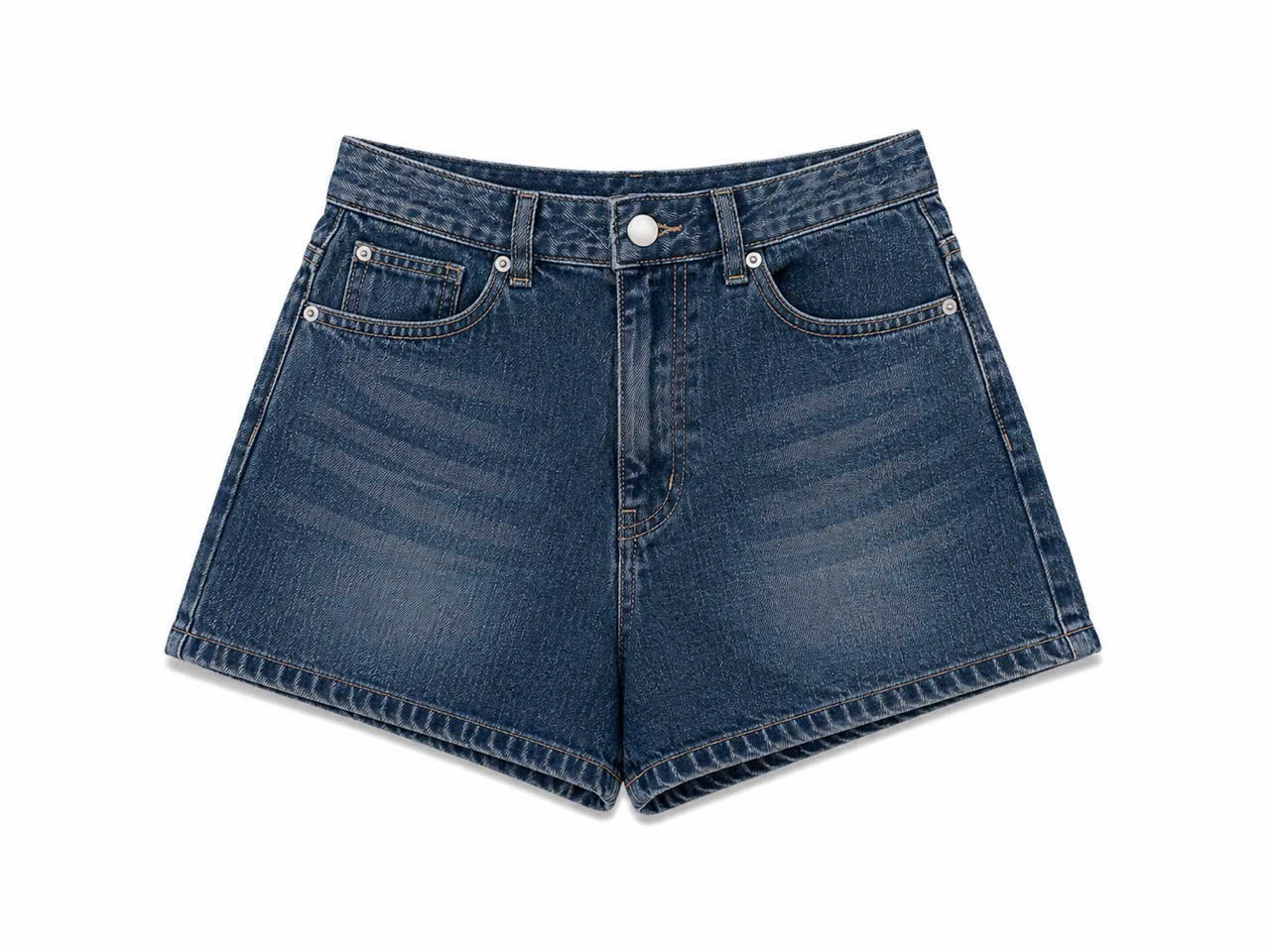 E748 SHORT JEAN ĐÙI XANH BỤI XUẤT HÀN
