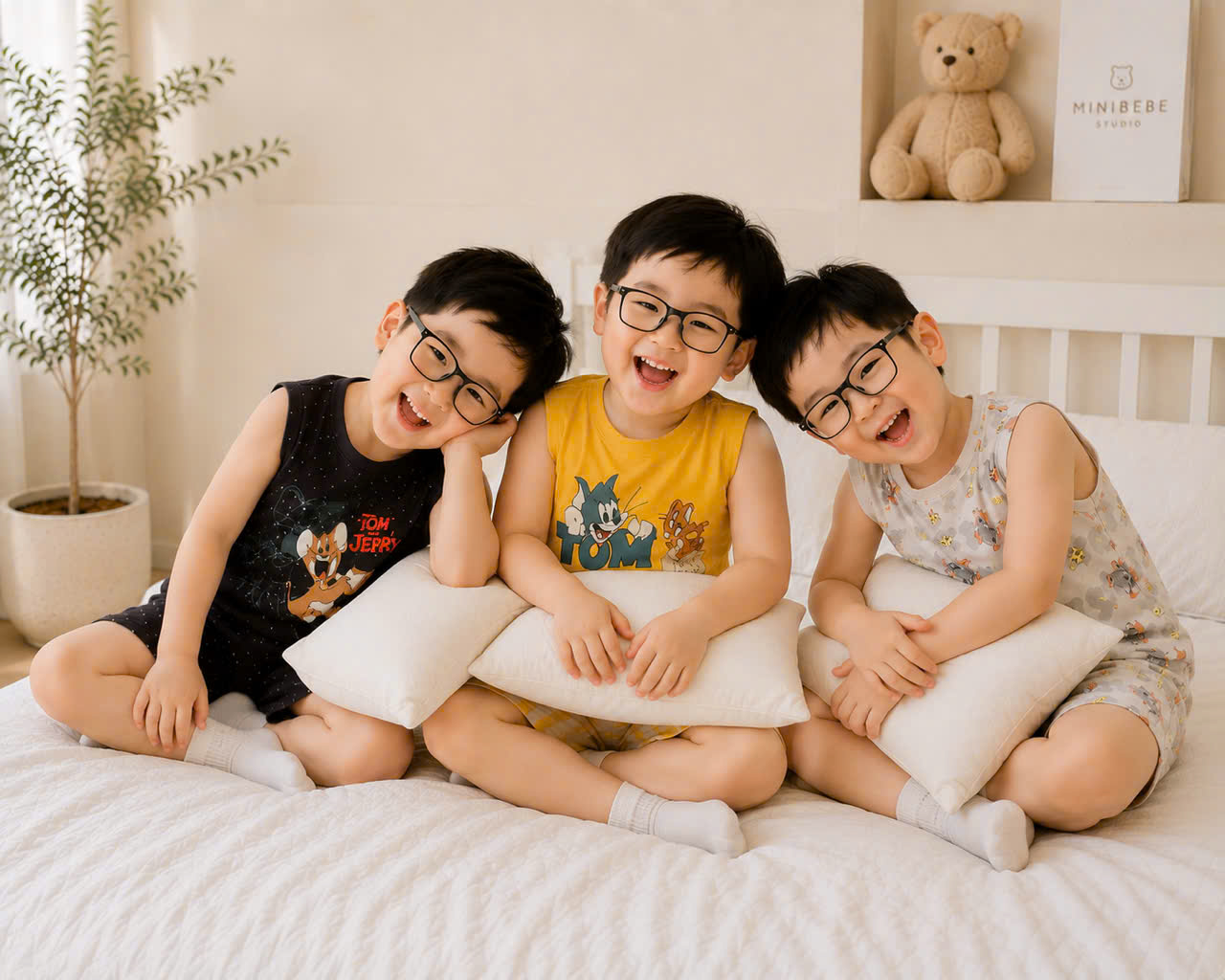 D61 SET 3 BỘ BA LỖ TOM & JERRY - A100.380