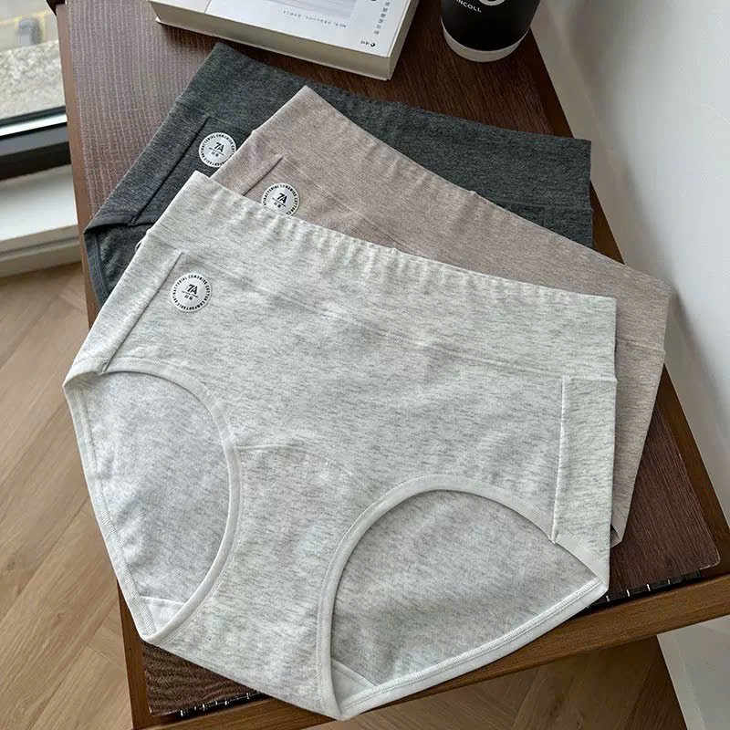 Quần lót cotton cạp cao siết eo
