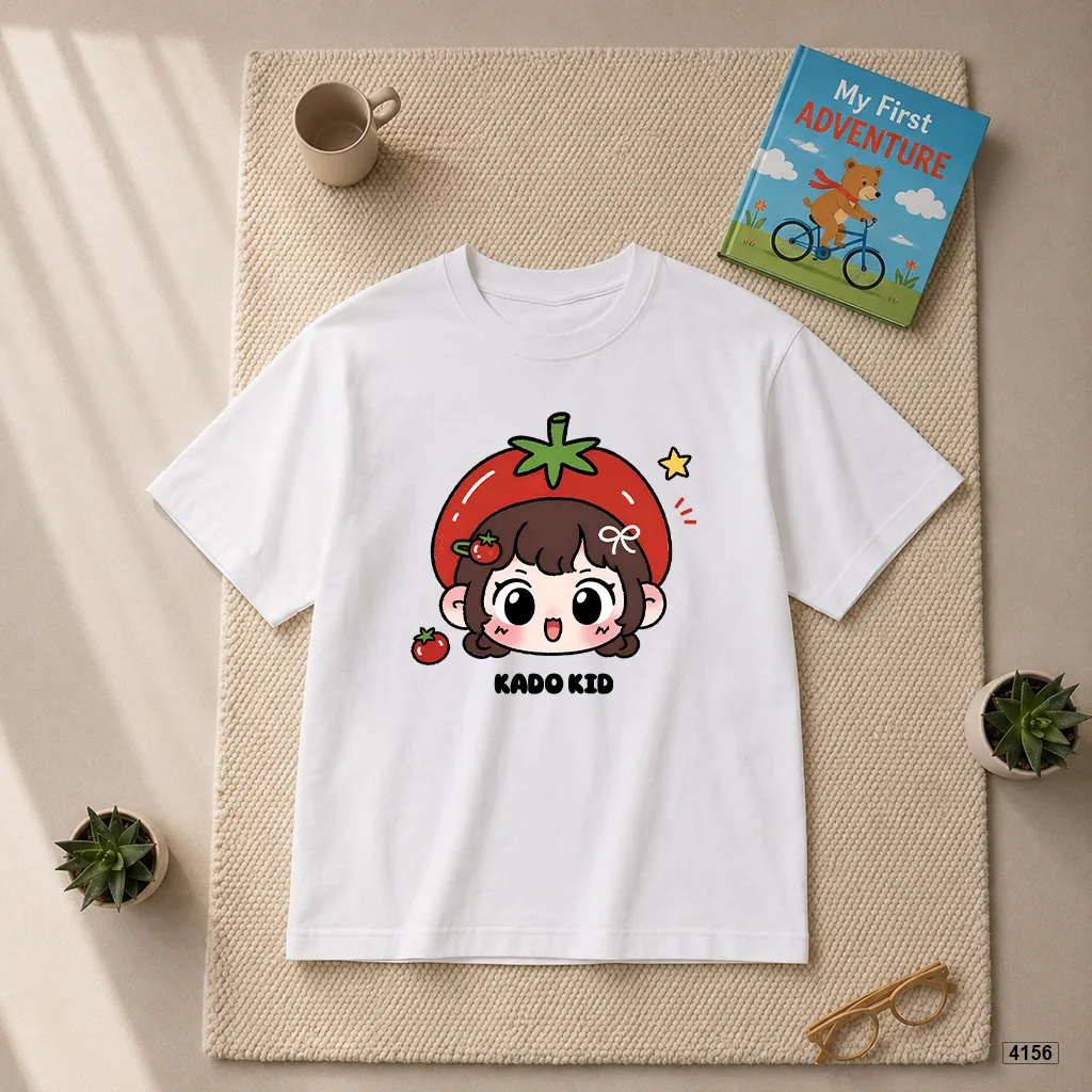 Áo thun bé gái hoạt hình chibi dâu tây Kado 4156_thumbnail_6