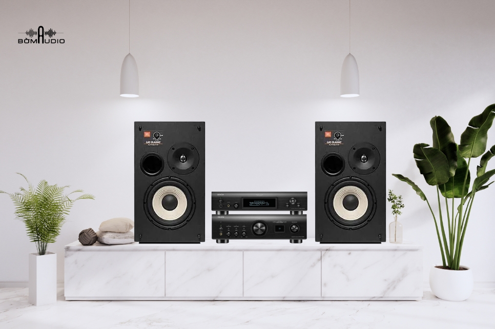 Combo Amply DENON PMA 1700NE + Đầu Giải Mã DENON DNP 2000NE + Loa JBL L82 Classic - B94