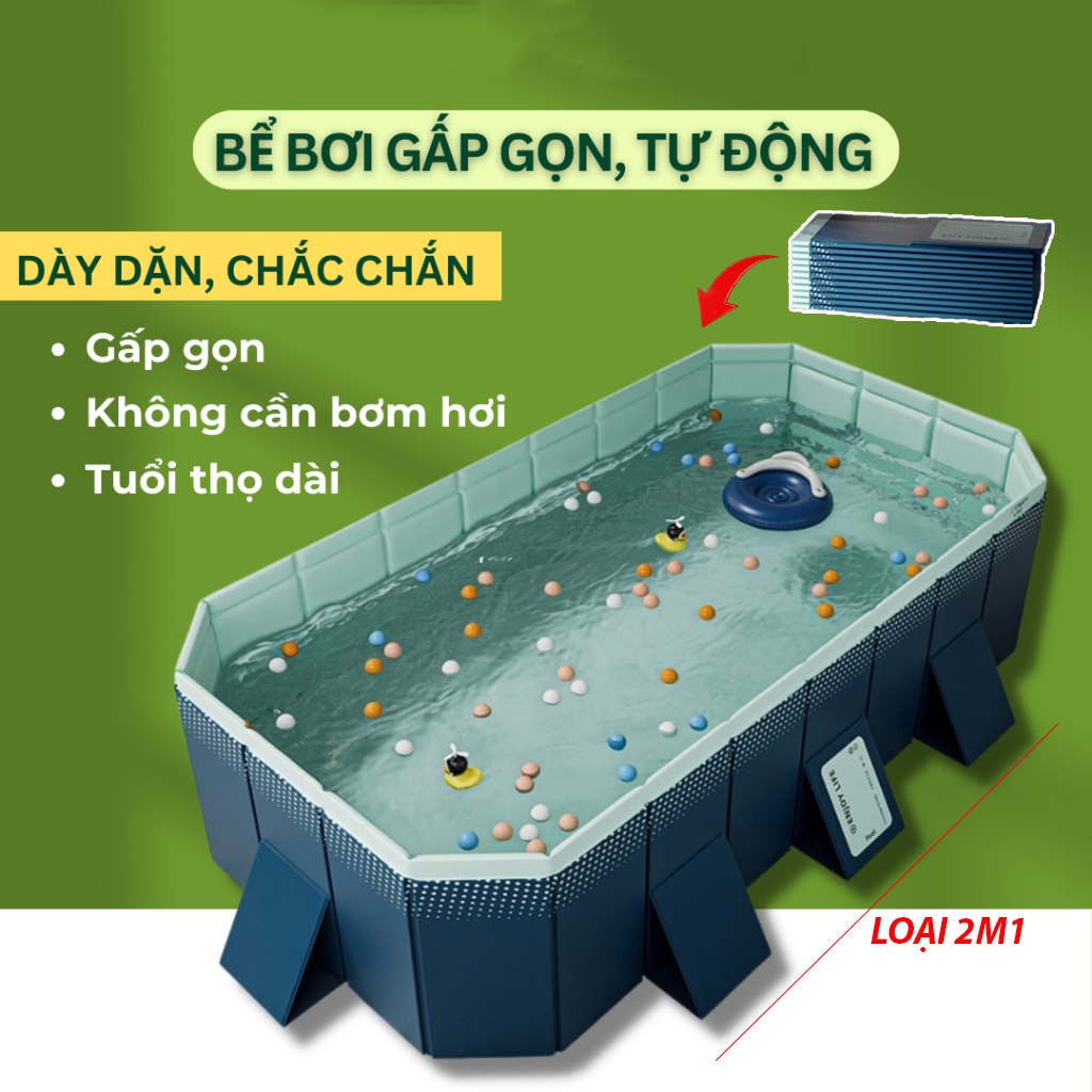 Bể bơi gấp gọn cao cấp