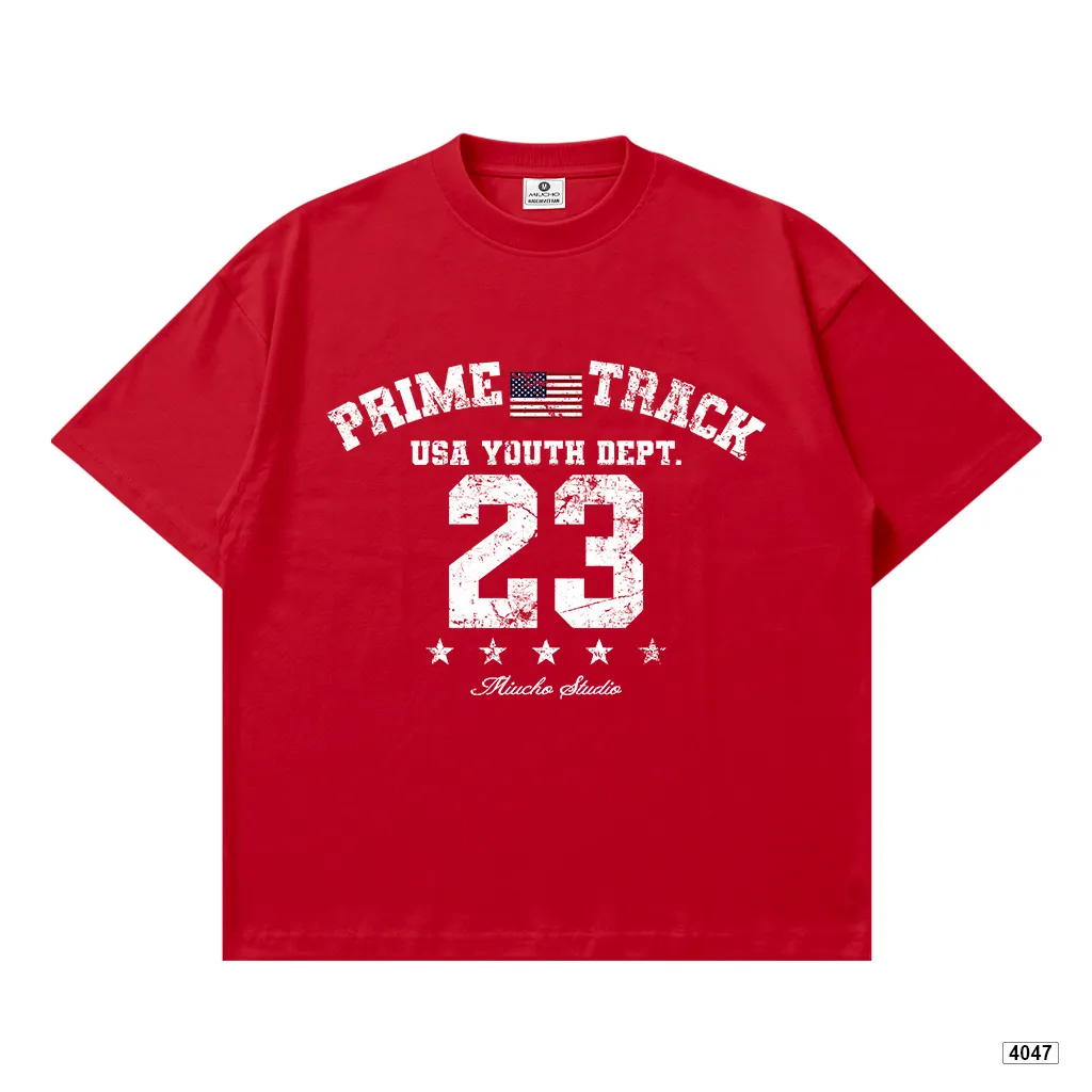 Áo thun unisex form boxy Old School vibe Miucho 4047_thumbnail_13