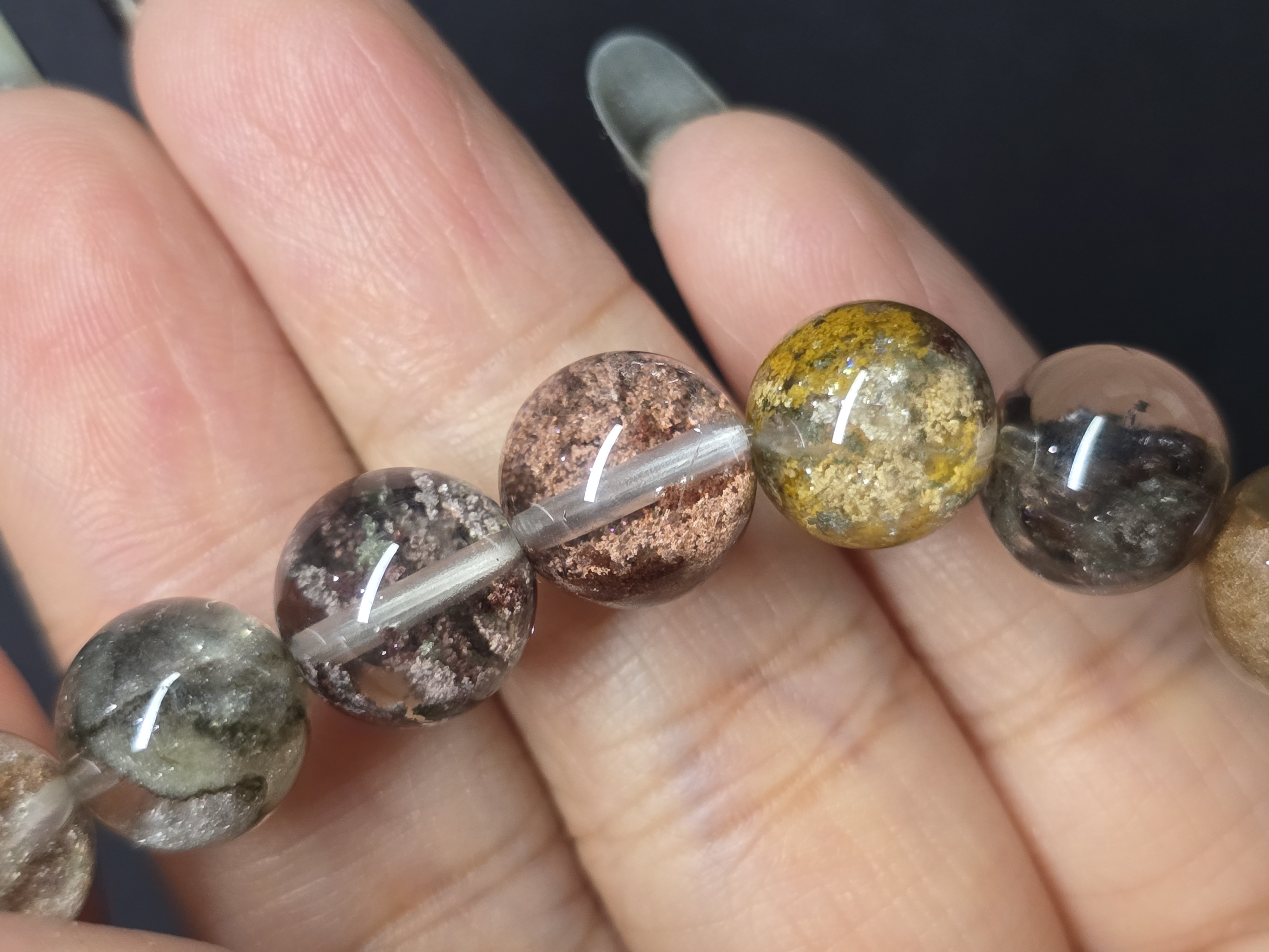 Vòng Tay Thạch Anh Ưu Linh 4 Mùa Garden Quartz / Lodolite_thumbnail_11