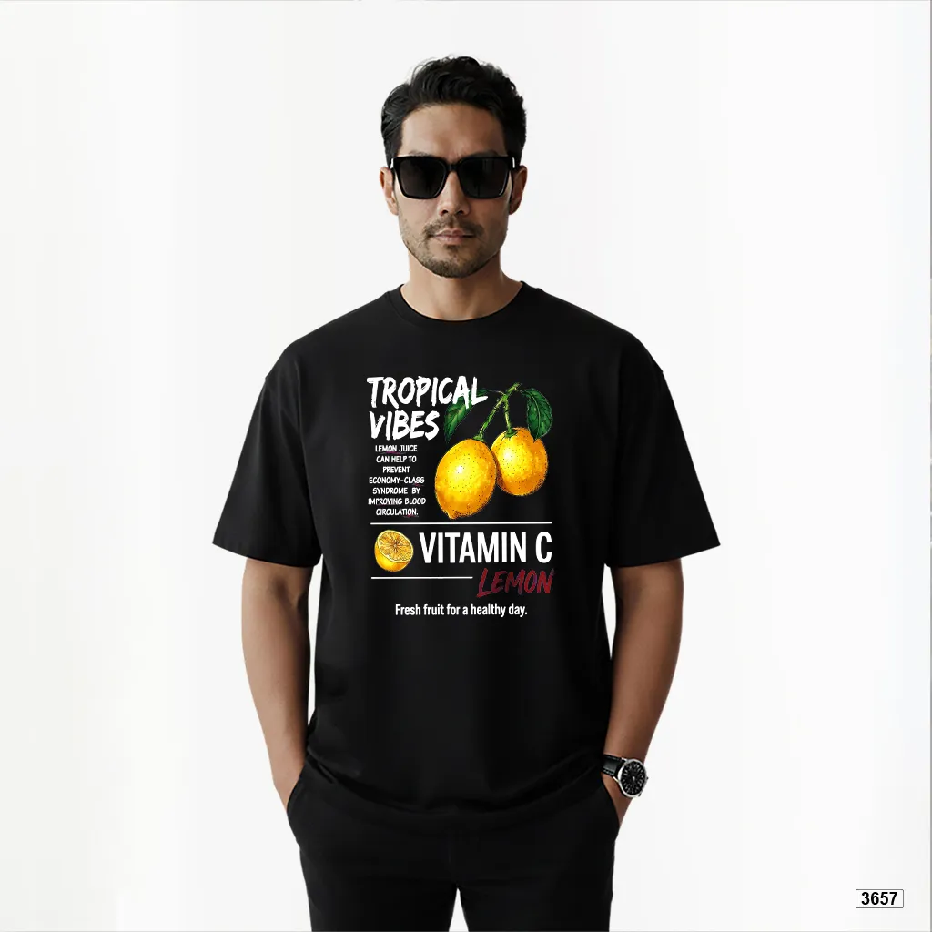 Áo thun nam form rộng Tropical vibes TeePrint 3657_thumbnail_3