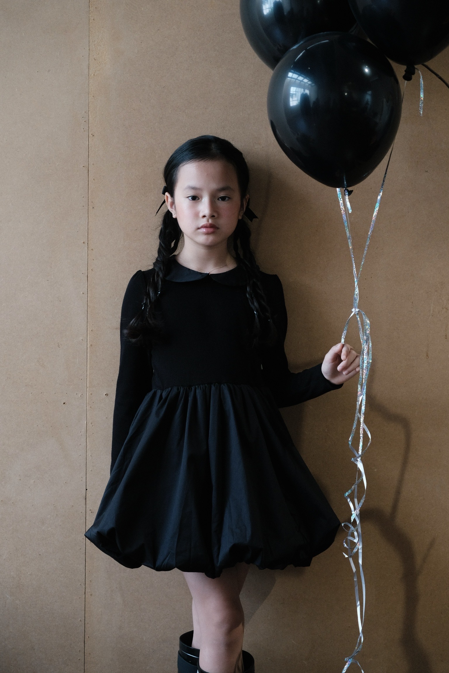 Long Sleeve Pumpkin Dress (Váy Bí Dài Tay Cổ Sen)_thumbnail_4