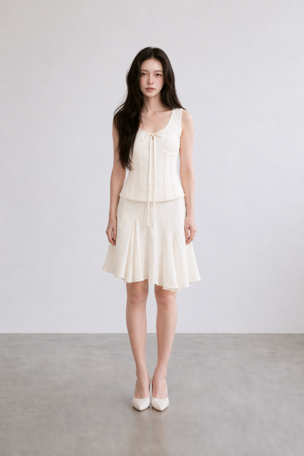 ÁO QUIET RIBBON CORSET TOP