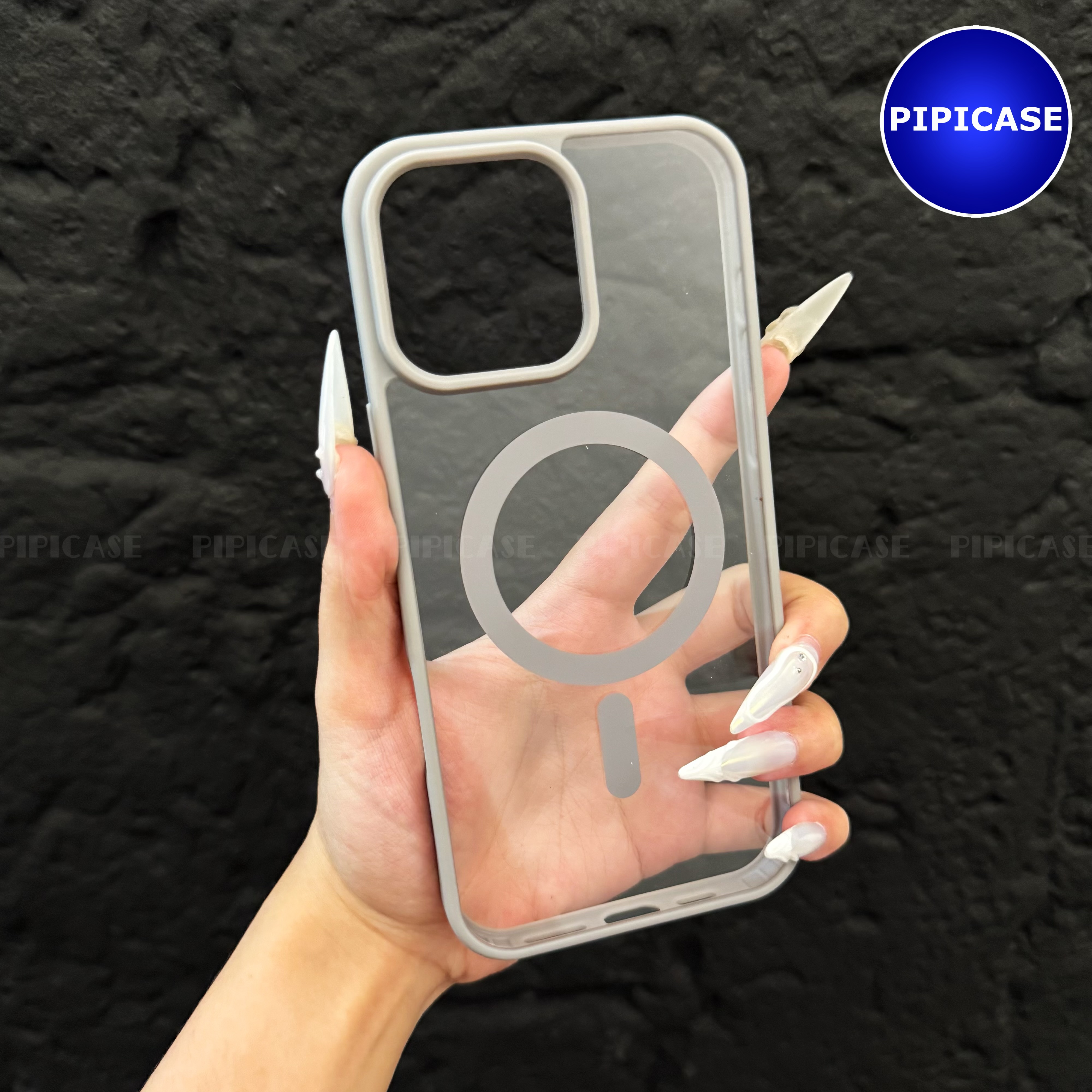 Ốp Lưng iPhone 16 Pro - Chic - Xám_thumbnail_12
