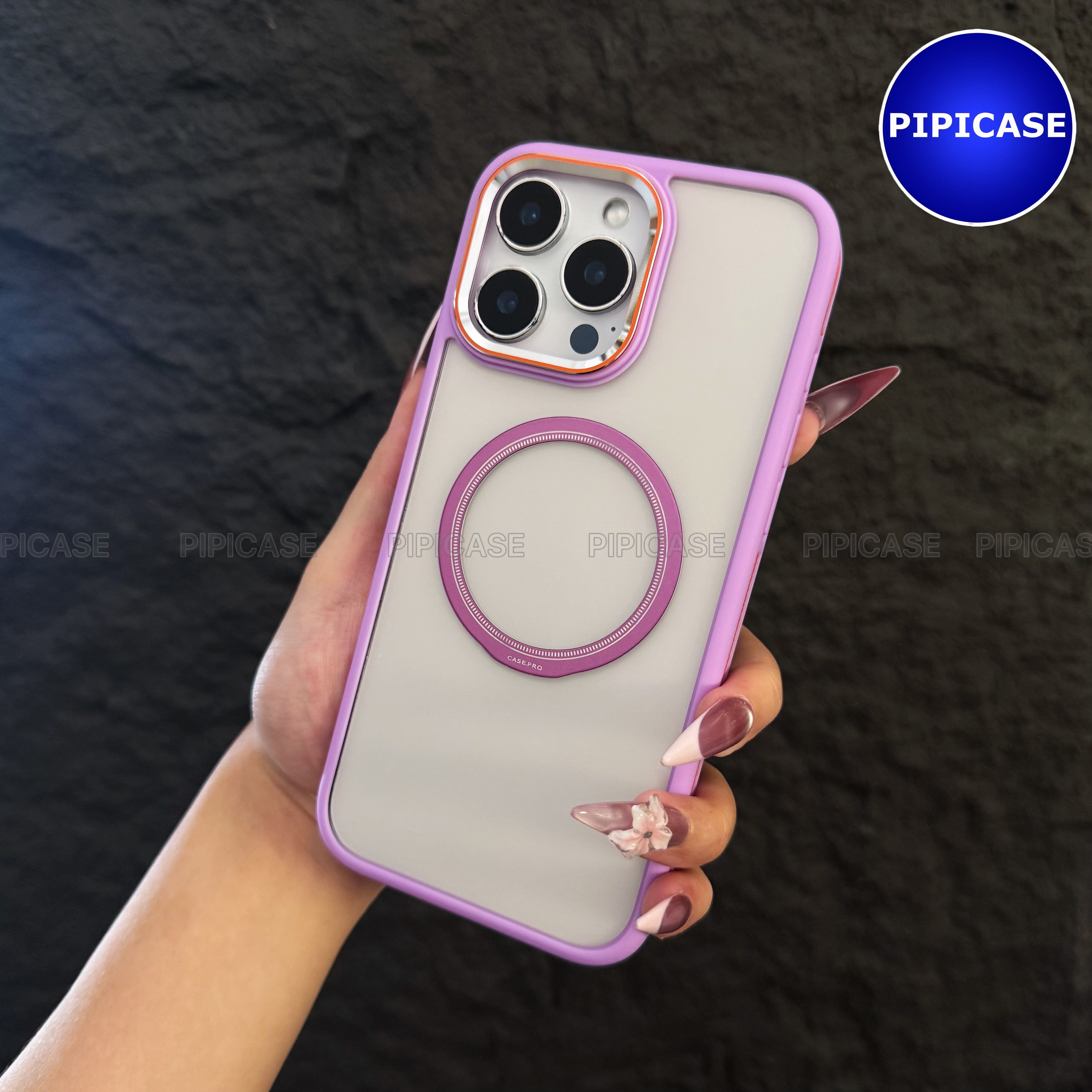Ốp Lưng iPhone 16 Pro Max - Wigu - Tím_thumbnail_16