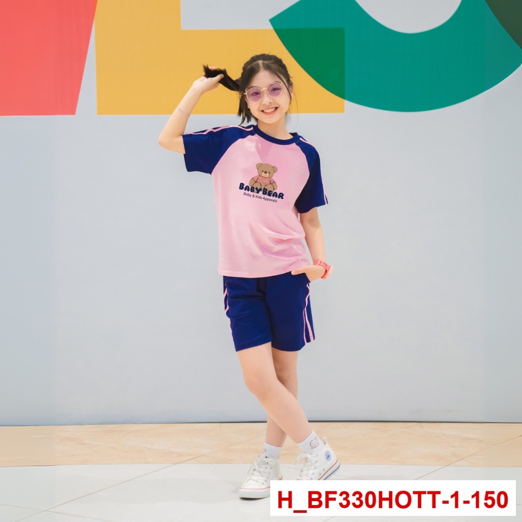 [XẢ KHO] Set bộ thun phối bé trai, bé gái lẻ size size từ 15-40kg - Loza Kids XABF01_thumbnail_29