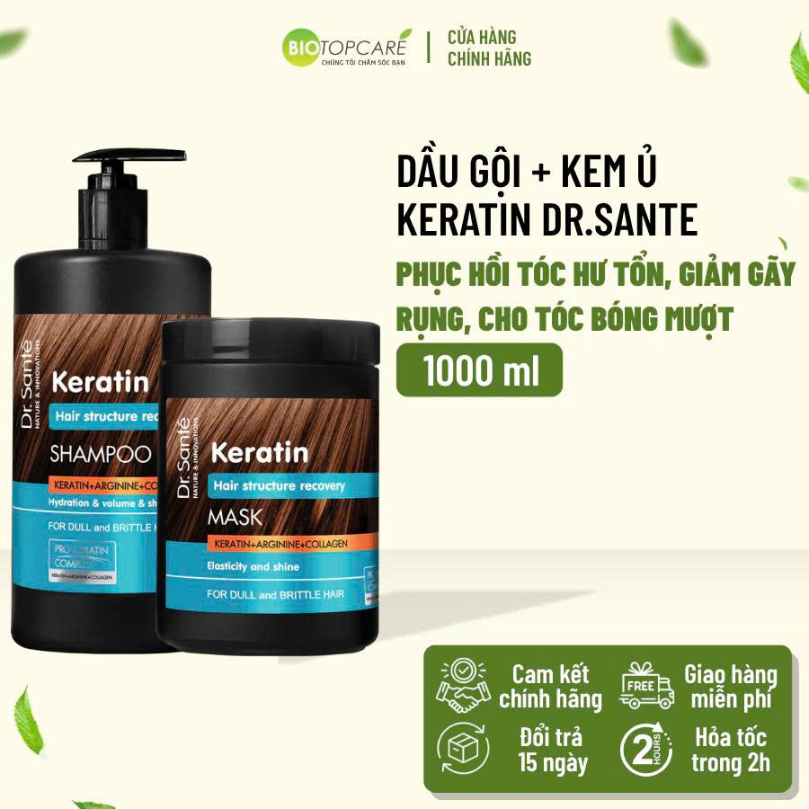 DẦU GỘI & KEM Ủ XẢ DRSANTE