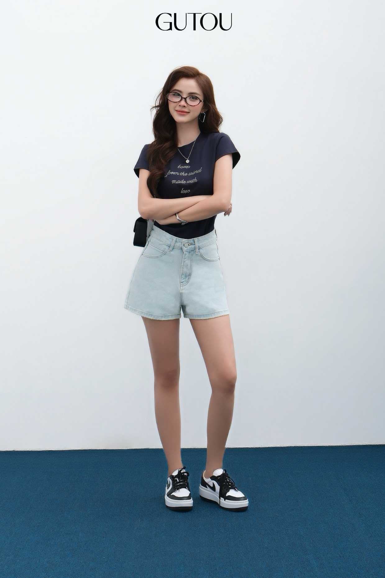 [ GUTOU ] Quần Short Jean Aeris Casual_thumbnail_2