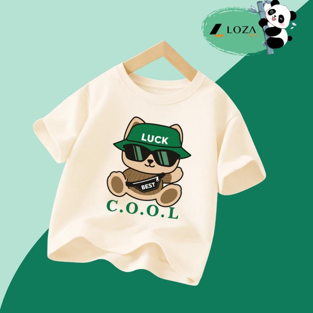 [XẢ KHO SIZE 150] Áo phông cho bé trai bé gái nhiều mẫu chất liệu thun cotton mềm mát size từ 30-35kg - Loza Kids XA007_thumbnail_45