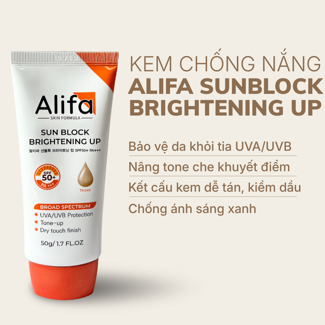 C5_Combo Phục hồi, dưỡng da: Kem dưỡng Alifa + Serum BIO