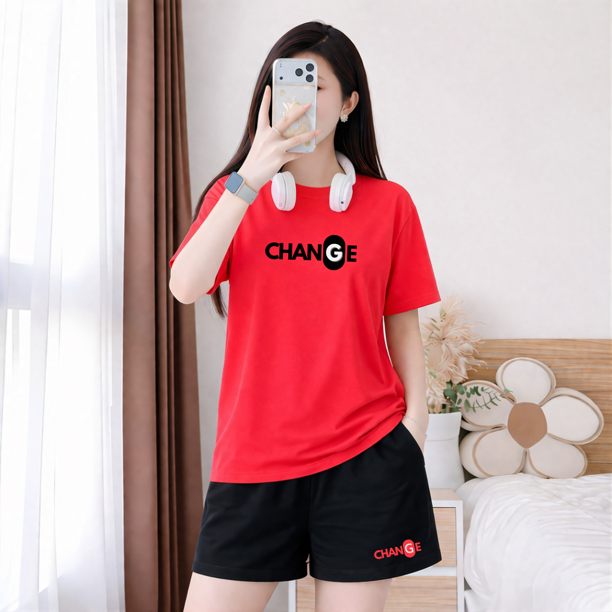 Set đồ nữ LOZA 'Change' nhiều màu sắc - Đồ bộ nữ  form rộng chất liệu thun cotton 4 chiều - BP14_thumbnail_4
