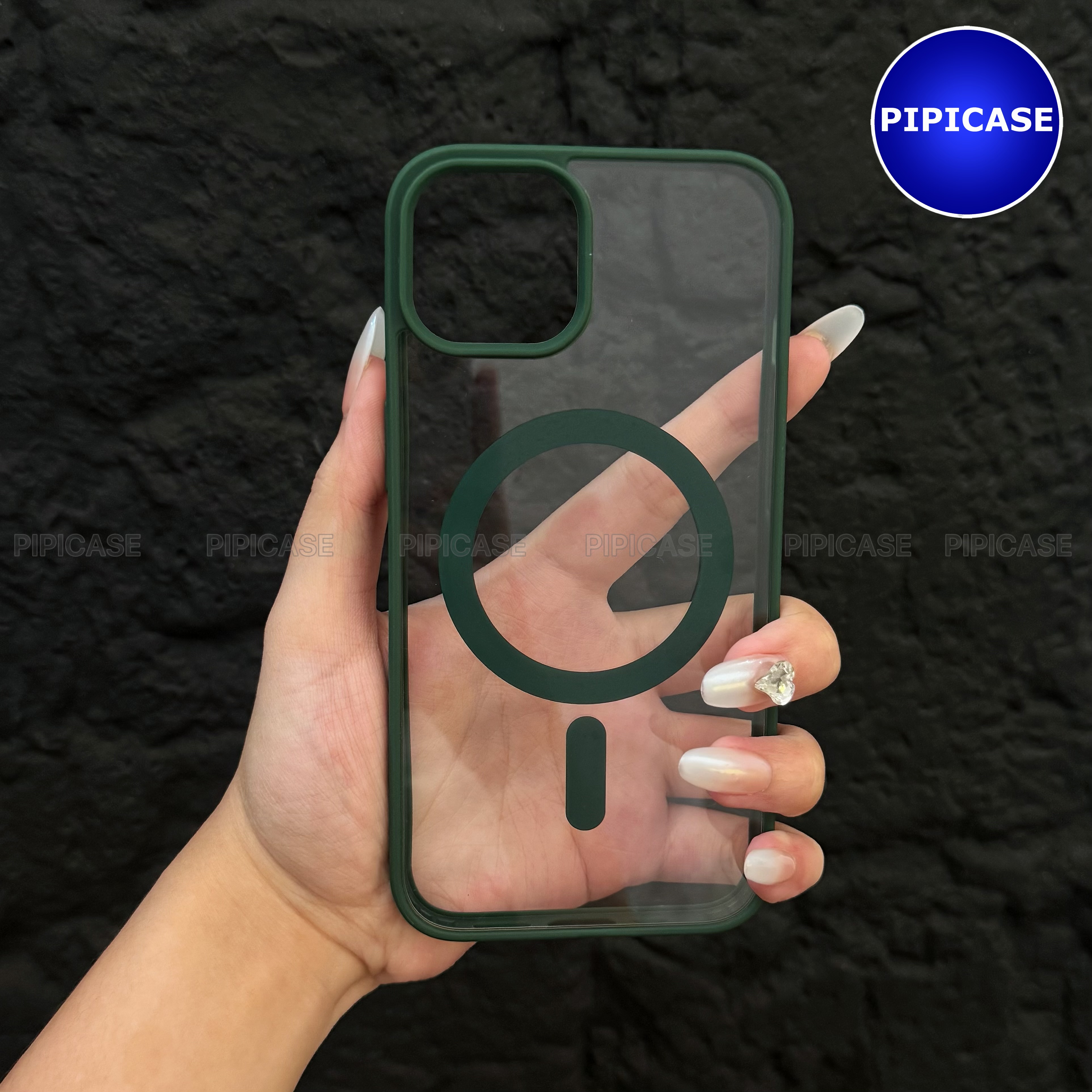 Ốp Lưng iPhone 15 Plus - Chic - Xanh Lá_thumbnail_17