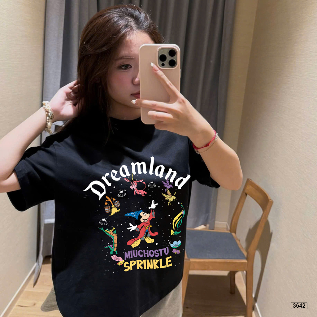 Áo thun boxy nữ Dreamland Miucho 3642_thumbnail_5