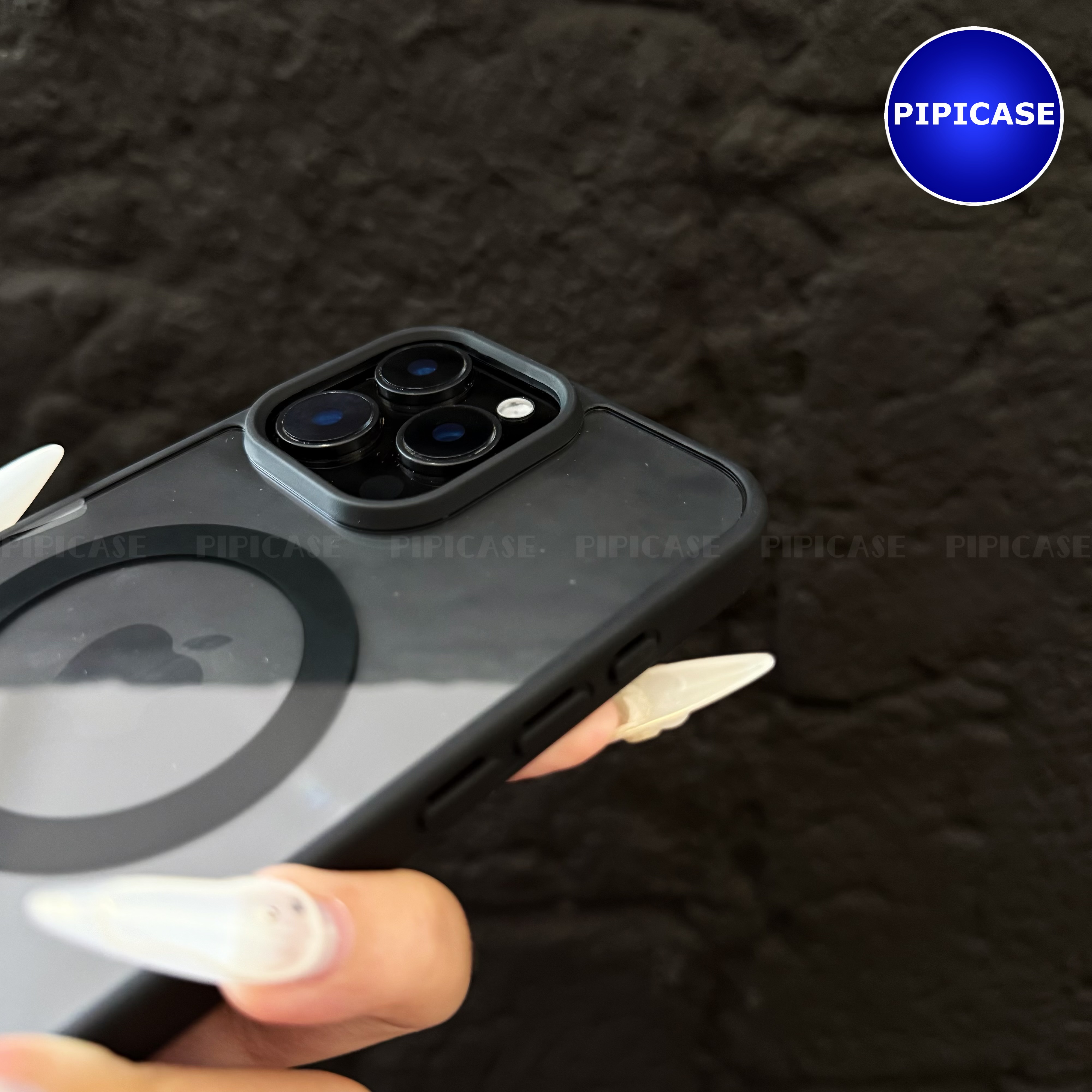 Ốp Lưng iPhone 16 Pro Max - Chic - Đen_thumbnail_19