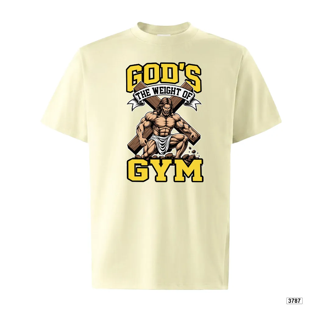 Áo thun nam form rộng God’s Gym phong cách thể thao năng động TeePrint 3787_thumbnail_8