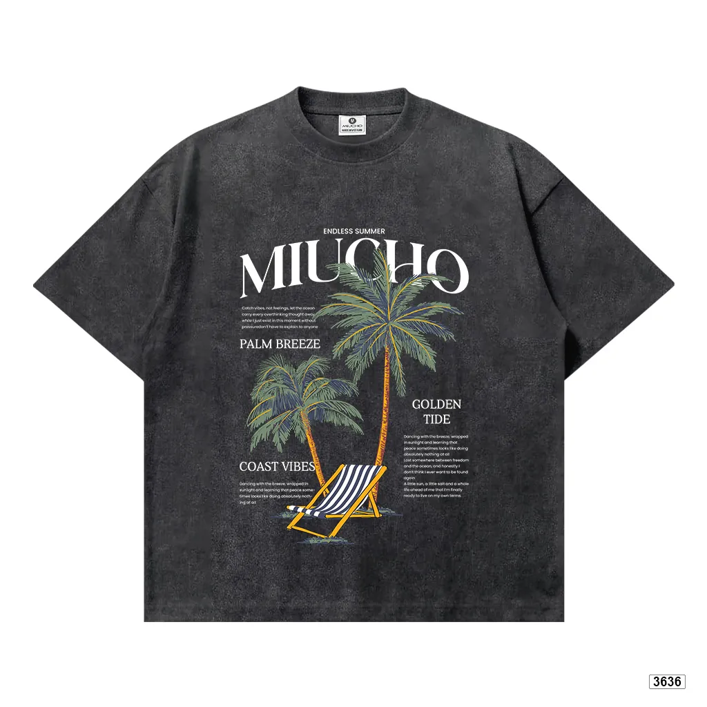 Áo thun boxy unisex phong cách mùa hè năng động Miucho 3636_thumbnail_0