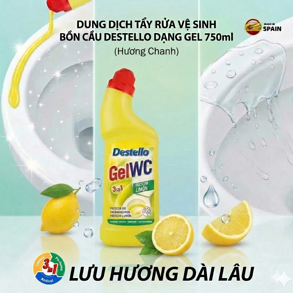 Dung Dịch Tẩy Rửa Destello