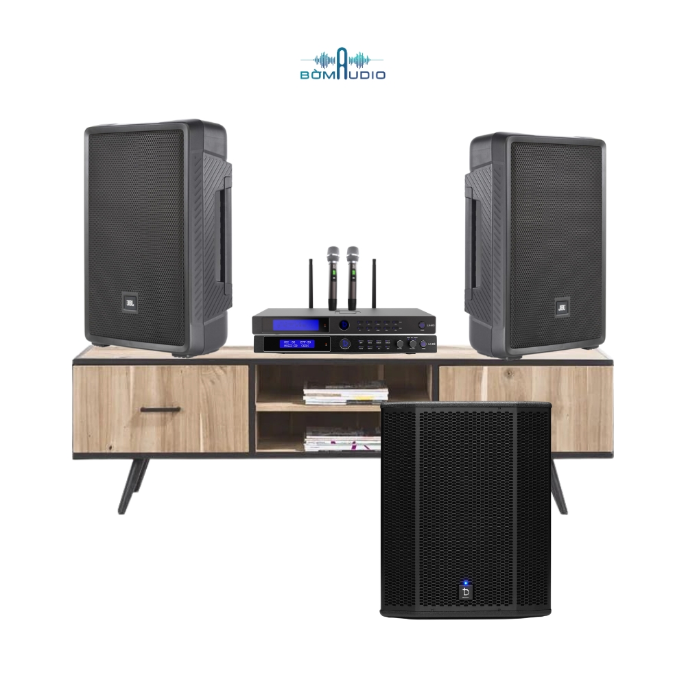 Combo Loa PA Active JBL IRX 112BT + Vang Số DBACOUSTIC LX-D3 + Micro Karaoke DBACOUSTIC LX-M3 + Loa Subwoofer DBACOUSTIC KS715SA - B358_thumbnail_1