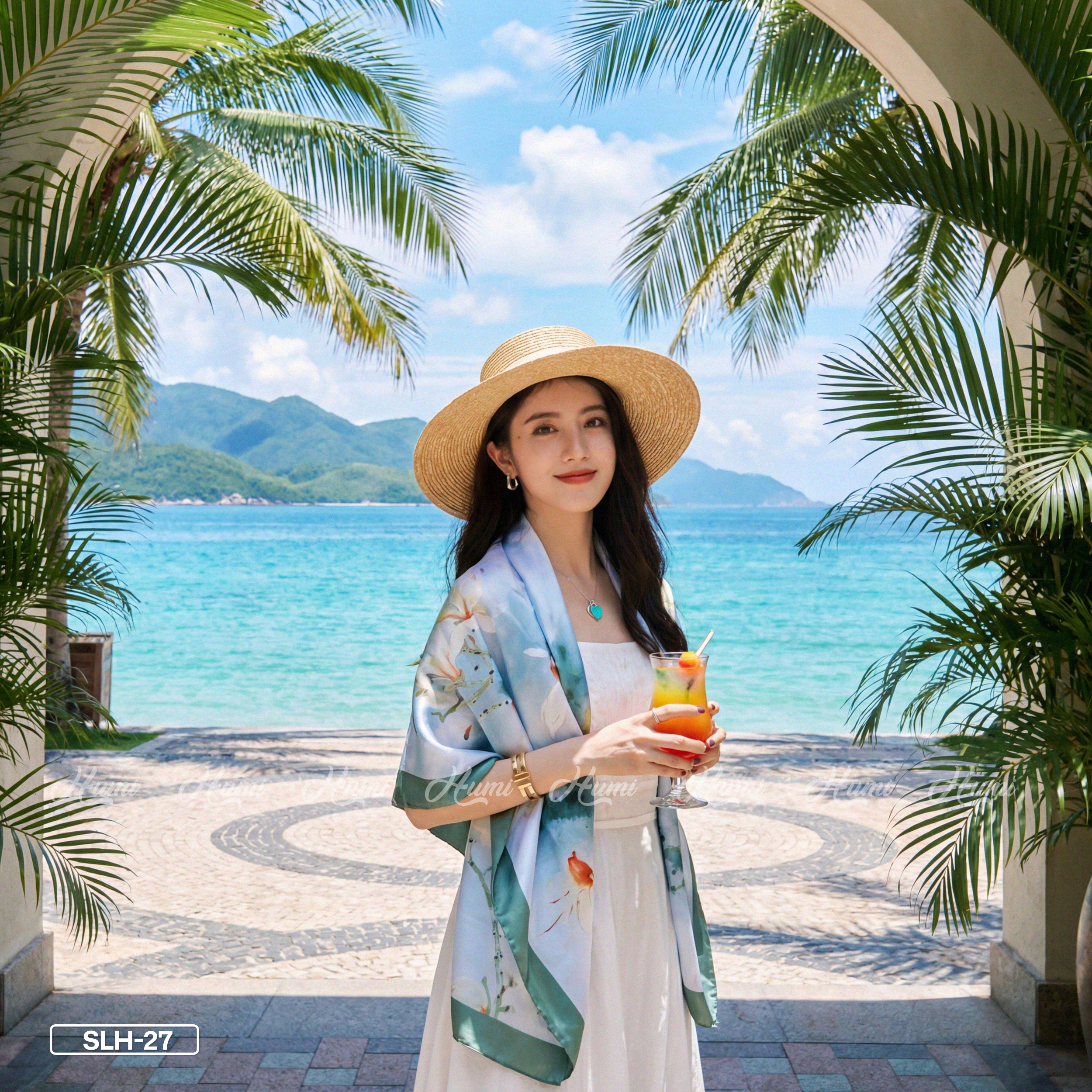 KHĂN CHOÀNG LỤA (SLH27)