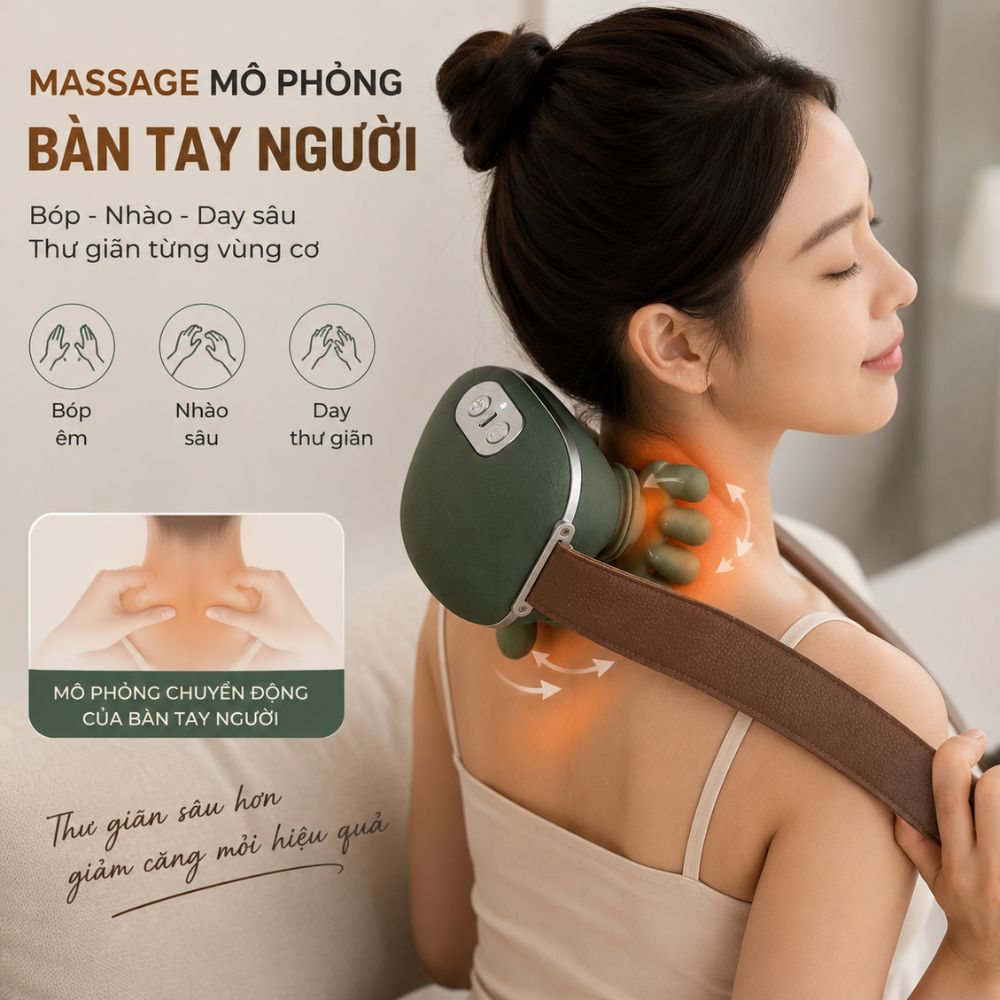 Máy Massage Cổ Vai Gáy Kachi MK449 - Giải Pháp Thư Giãn Hoàn Hảo_thumbnail_5