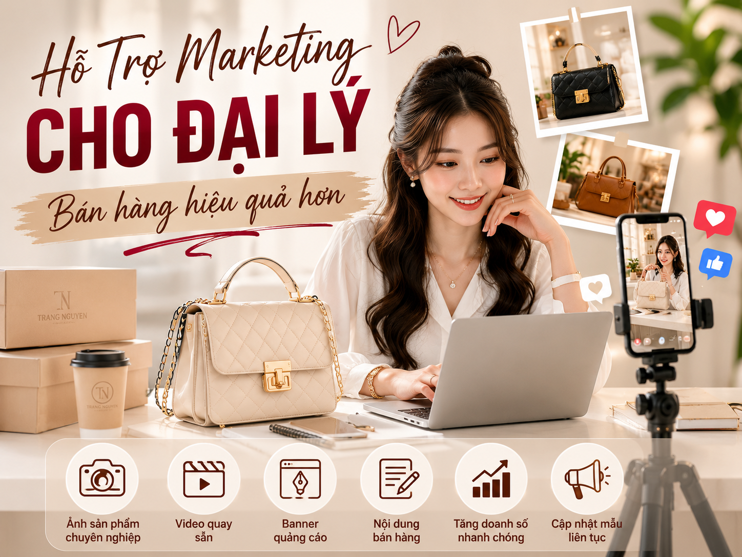 Hỗ trợ marketing và media cho đại lý quan trọng thế nào ?