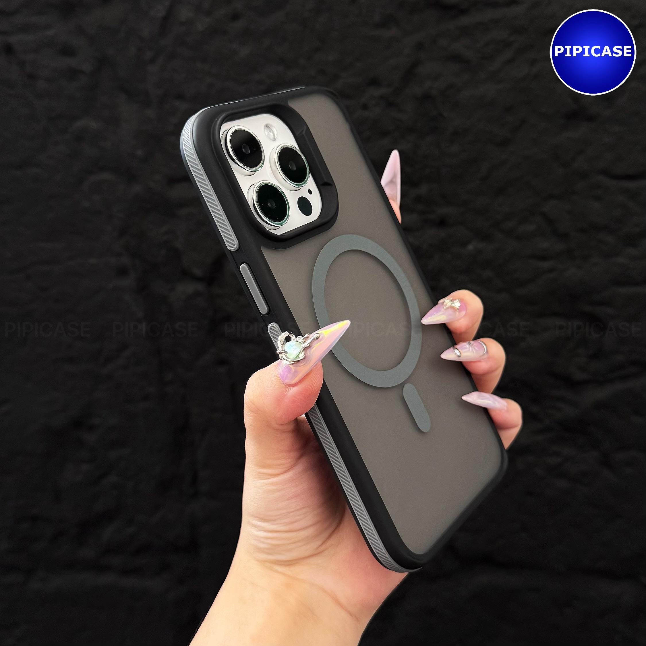 Ốp Lưng iPhone 15 Pro Max - Map - Xám_thumbnail_10
