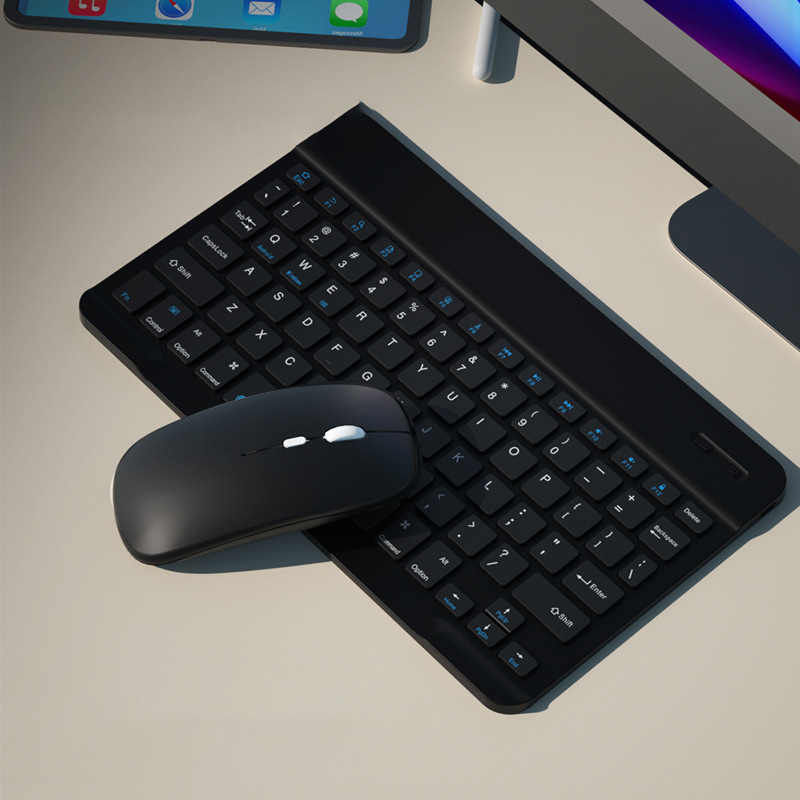 Bộ Bàn Phím Bluetooth Không Dây Kèm Chuột_thumbnail_0