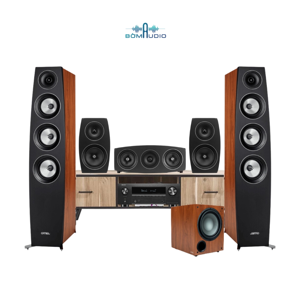 Combo Amply DENON AVR X3800H + Loa Cột JAMO C97 + Loa Center JAMO C9 CEN II + Loa Surround JAMO C93 II + Loa SUB JAMO C912 - B59_thumbnail_0