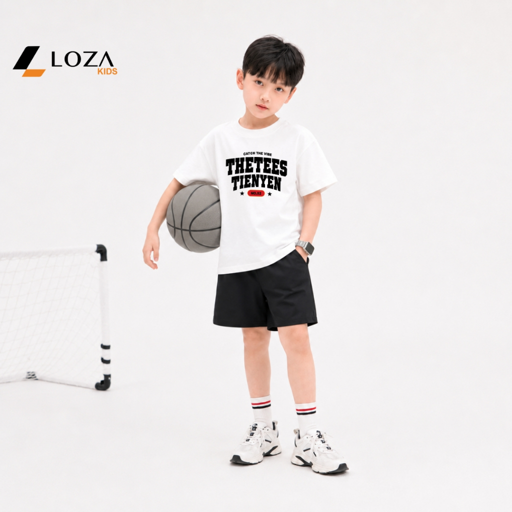 Set bộ bé trai chữ THETEES TIENYEN - Loza Kids SB687_thumbnail_5
