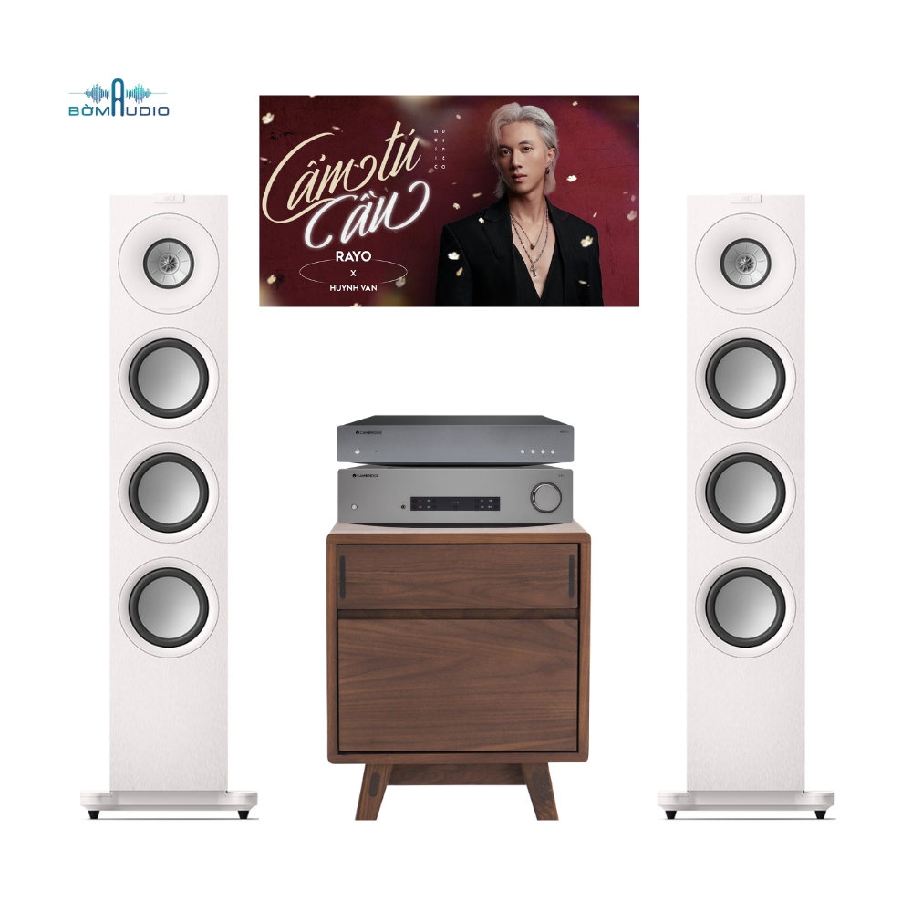 Combo Amply CAMBRIDGE CXA81 MKII + Network Player CAMBRIDGE AUDIO AXN10 + Loa Cột KEF Q11 META – CK10_thumbnail_2