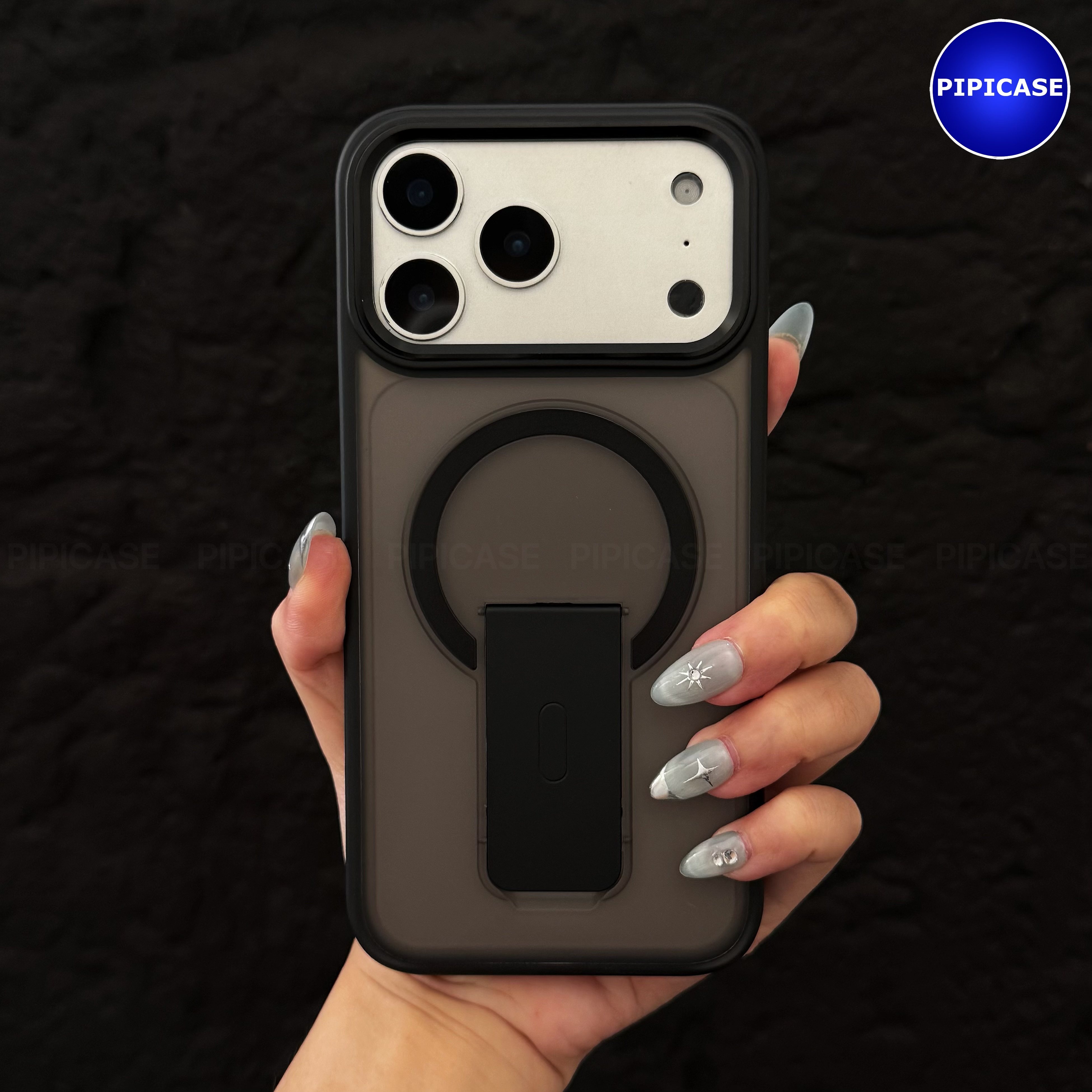Ốp Lưng iPhone 17 Pro Max - Quin - Đen_thumbnail_1