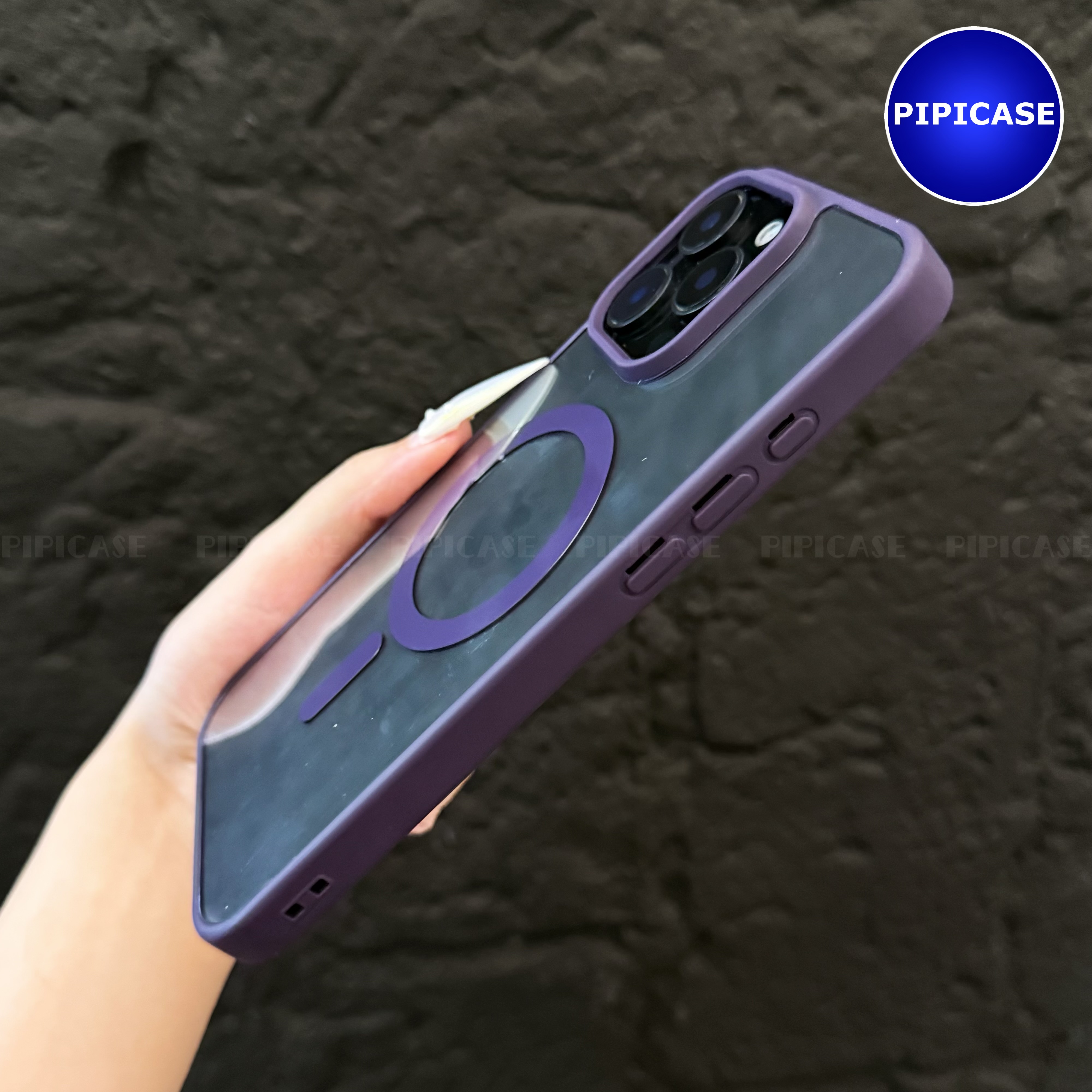 Ốp Lưng iPhone 16 Pro Max - Chic - Tím_thumbnail_17