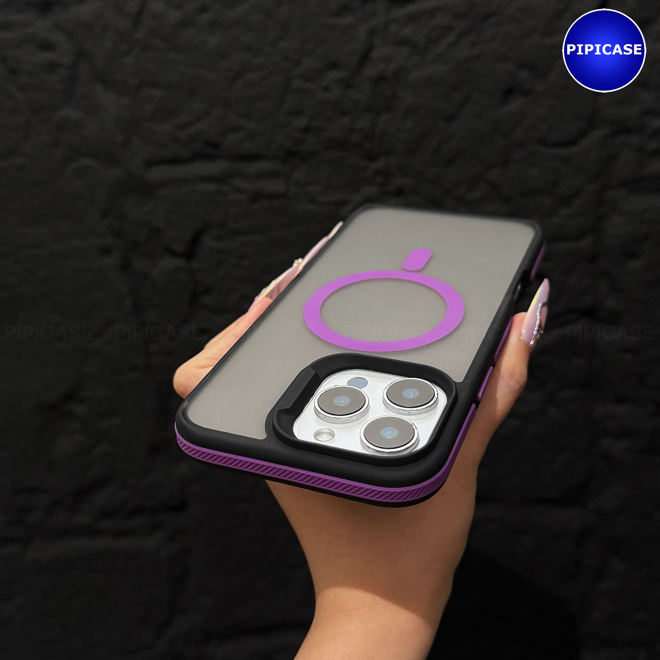 Ốp Lưng iPhone 15 Pro Max - Map - Tím_thumbnail_12