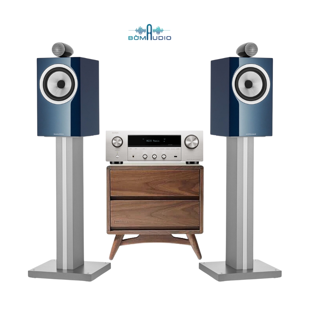 AMPLY DENON DRA-900H + LOA BOOKSHELF BOWERS & WILKINS 705 SIGNATURE - B293_thumbnail_0