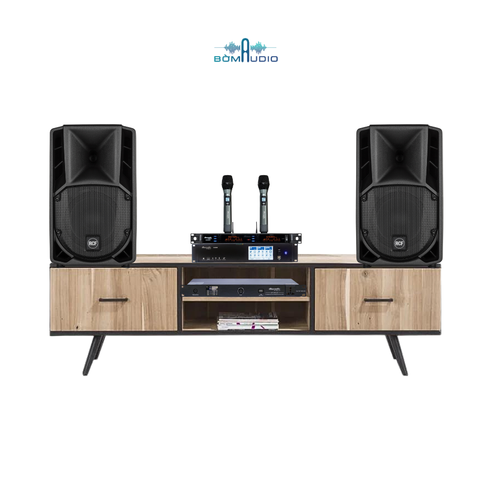 Combo Loa Karaoke RCF ART 712-A MK4 + Vang Số DBACOUSTIC DB S900 + Micro Karaoke DBACOUSTIC DB650 PRO + Quản Lý Nguồn DBACOUSTIC SP10 PLUS - B263A