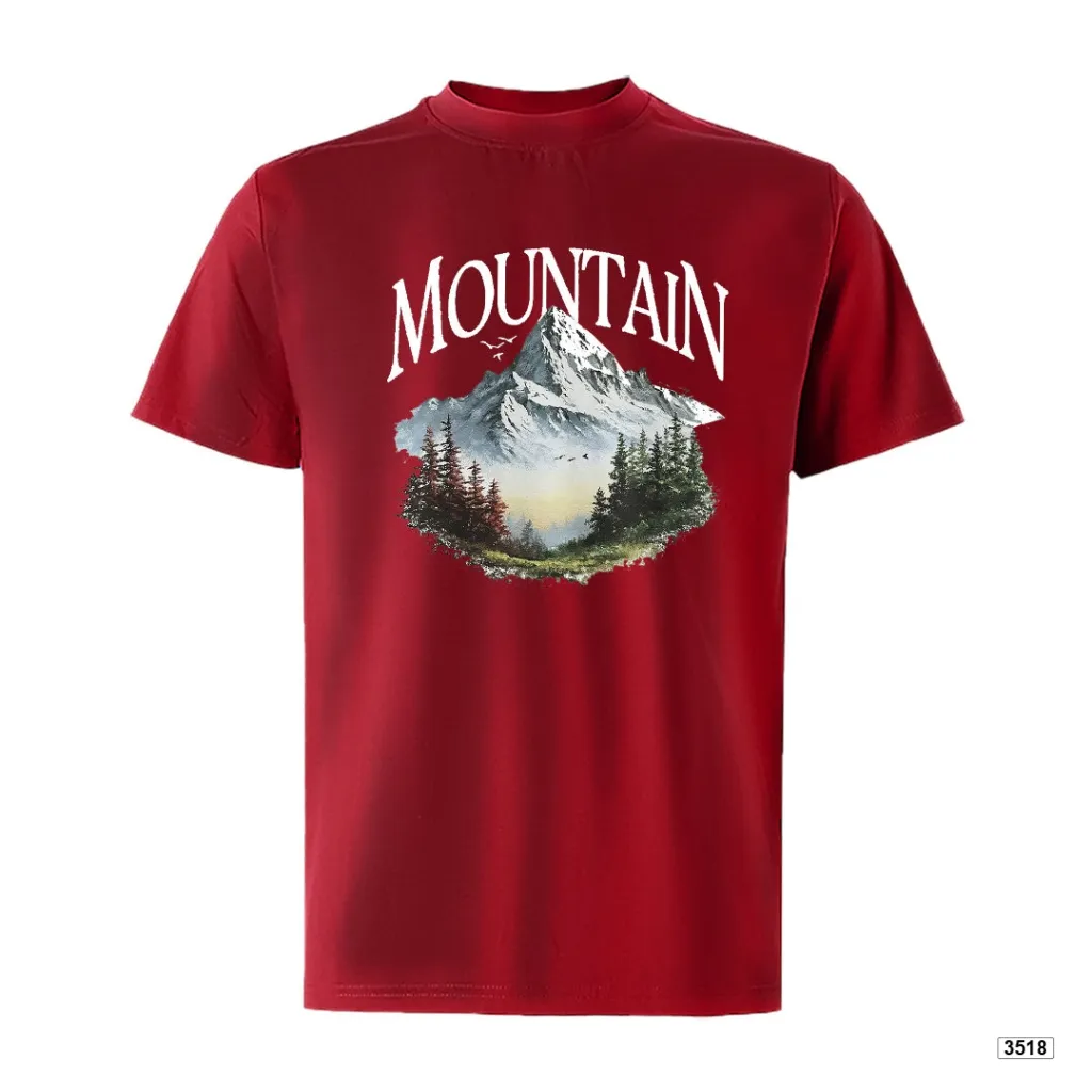 Áo thun nam form rộng Mountain TeePrint 3518_thumbnail_11