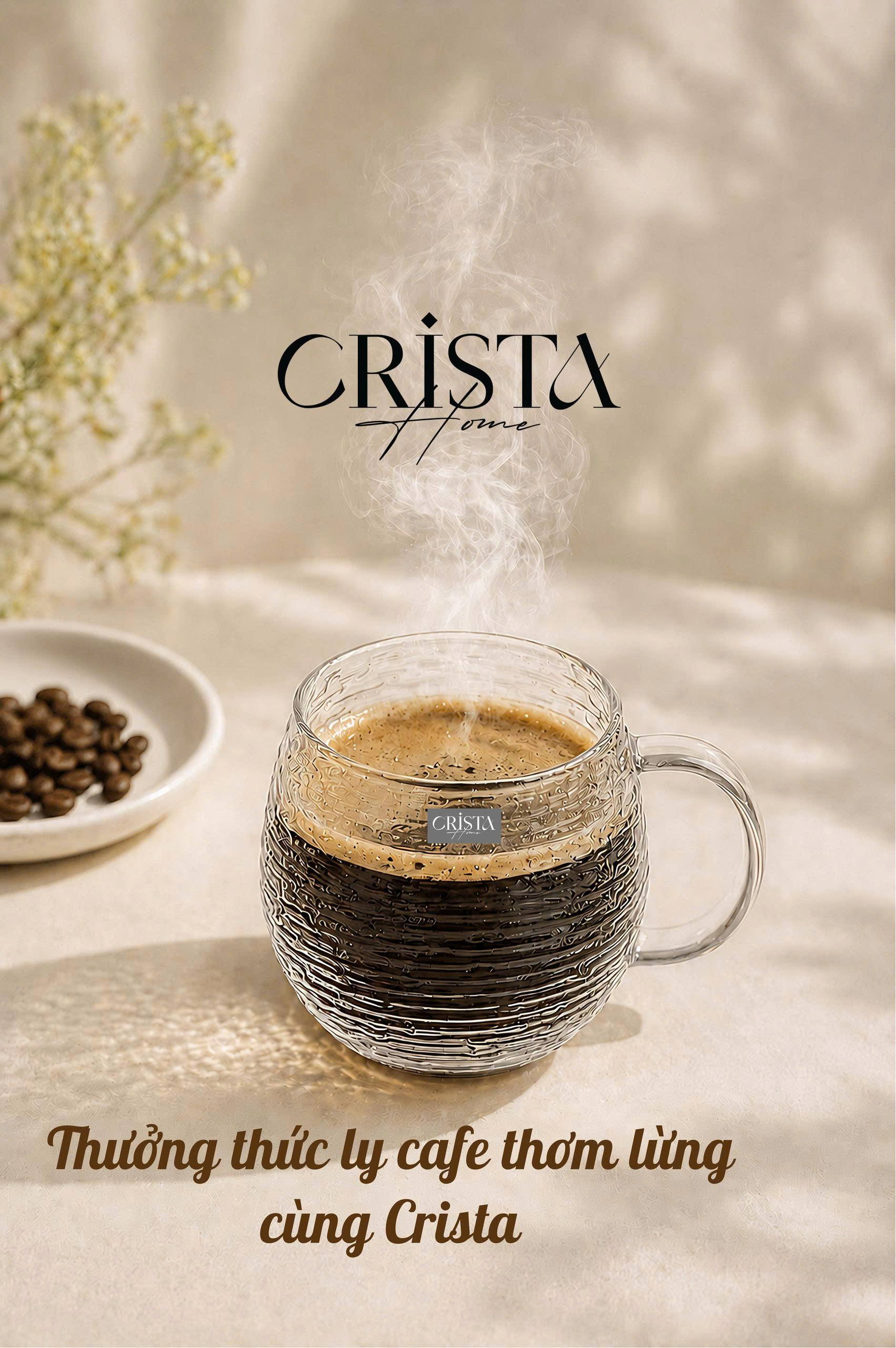 Bộ 6 cốc thủy tinh dáng bầu vân ngang có quai 350ml CRISTA HOME_thumbnail_0