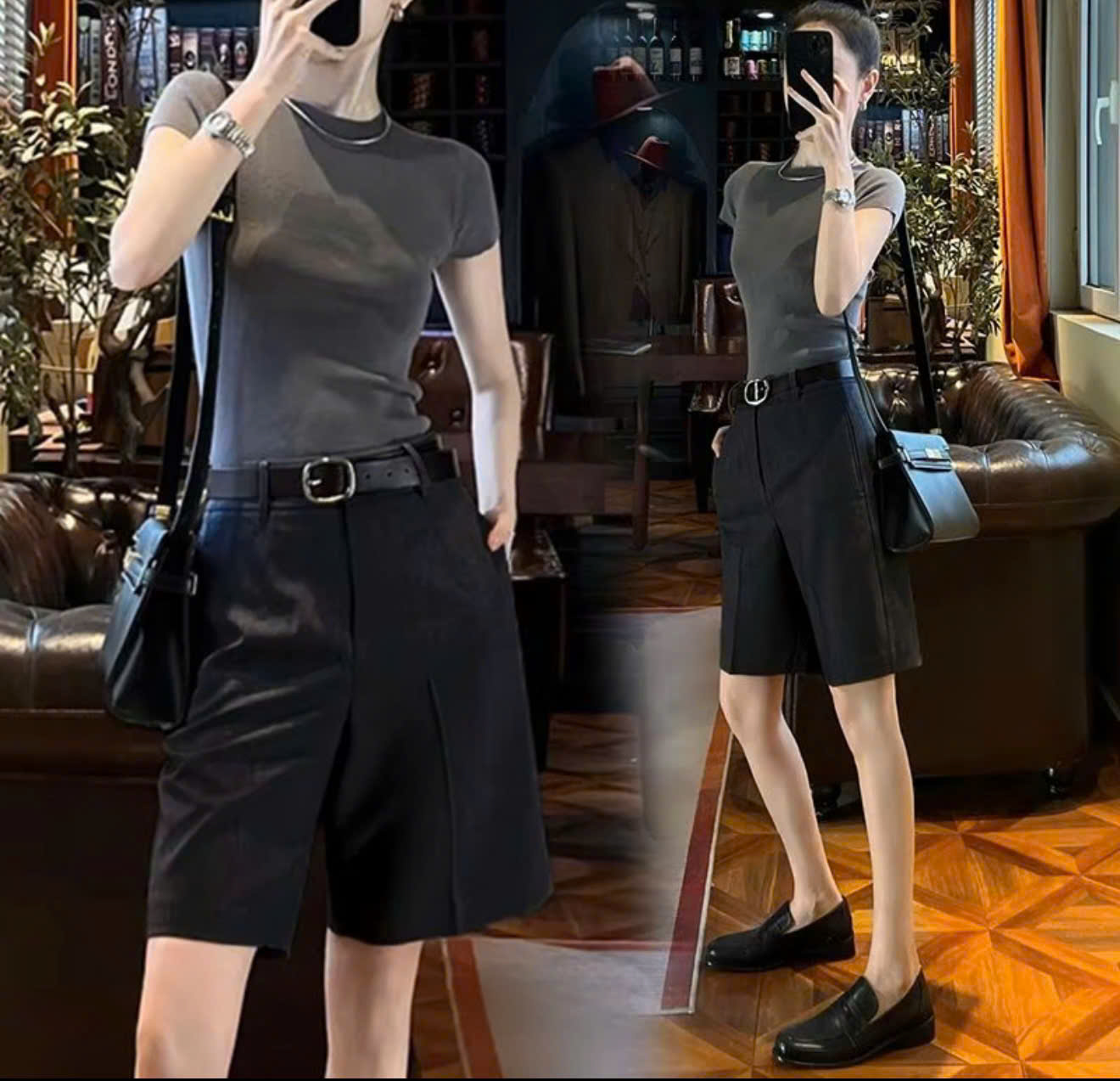 E357 QUẦN VẢI LỠ MNG 2 MÀU