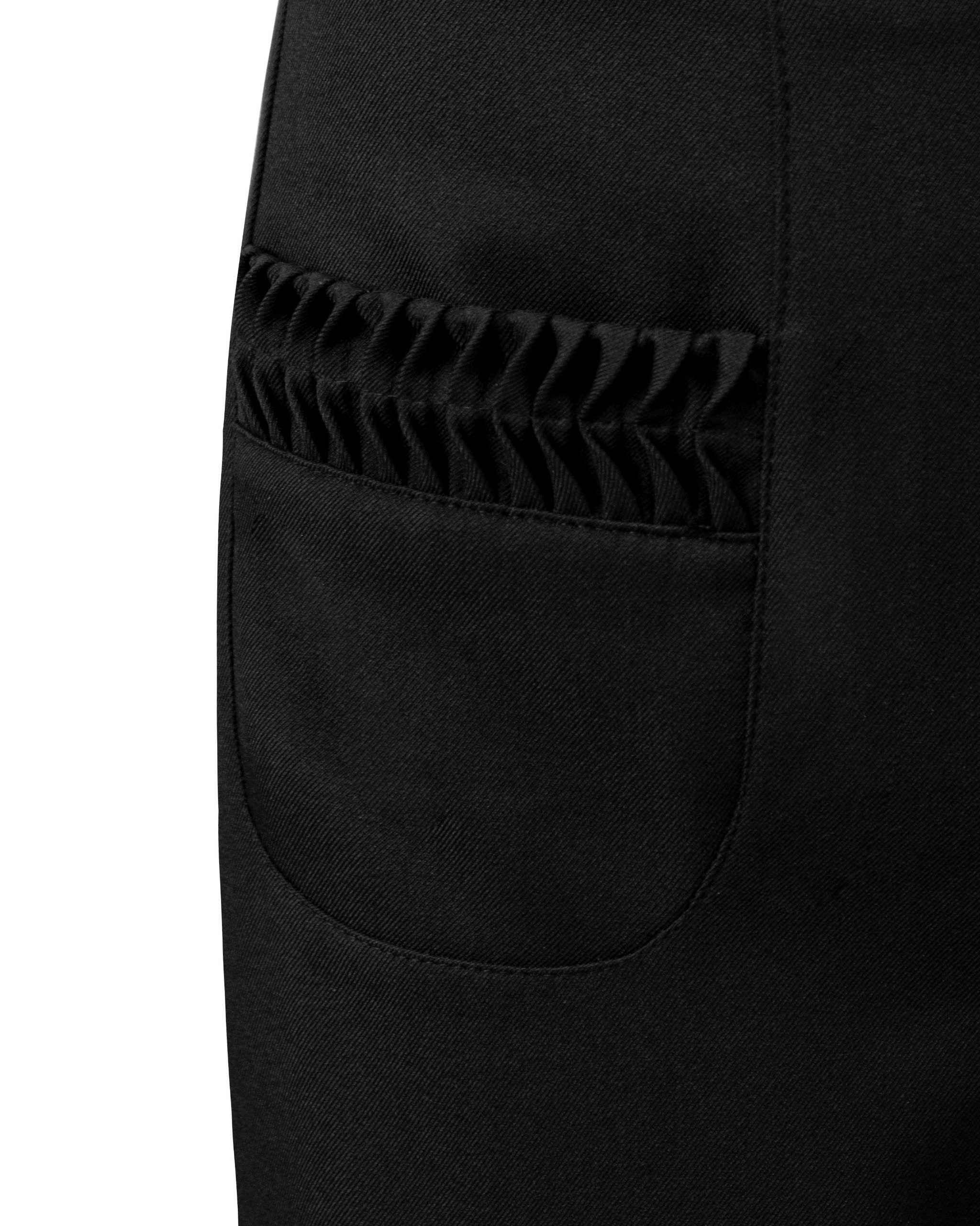 Quần suông smocking