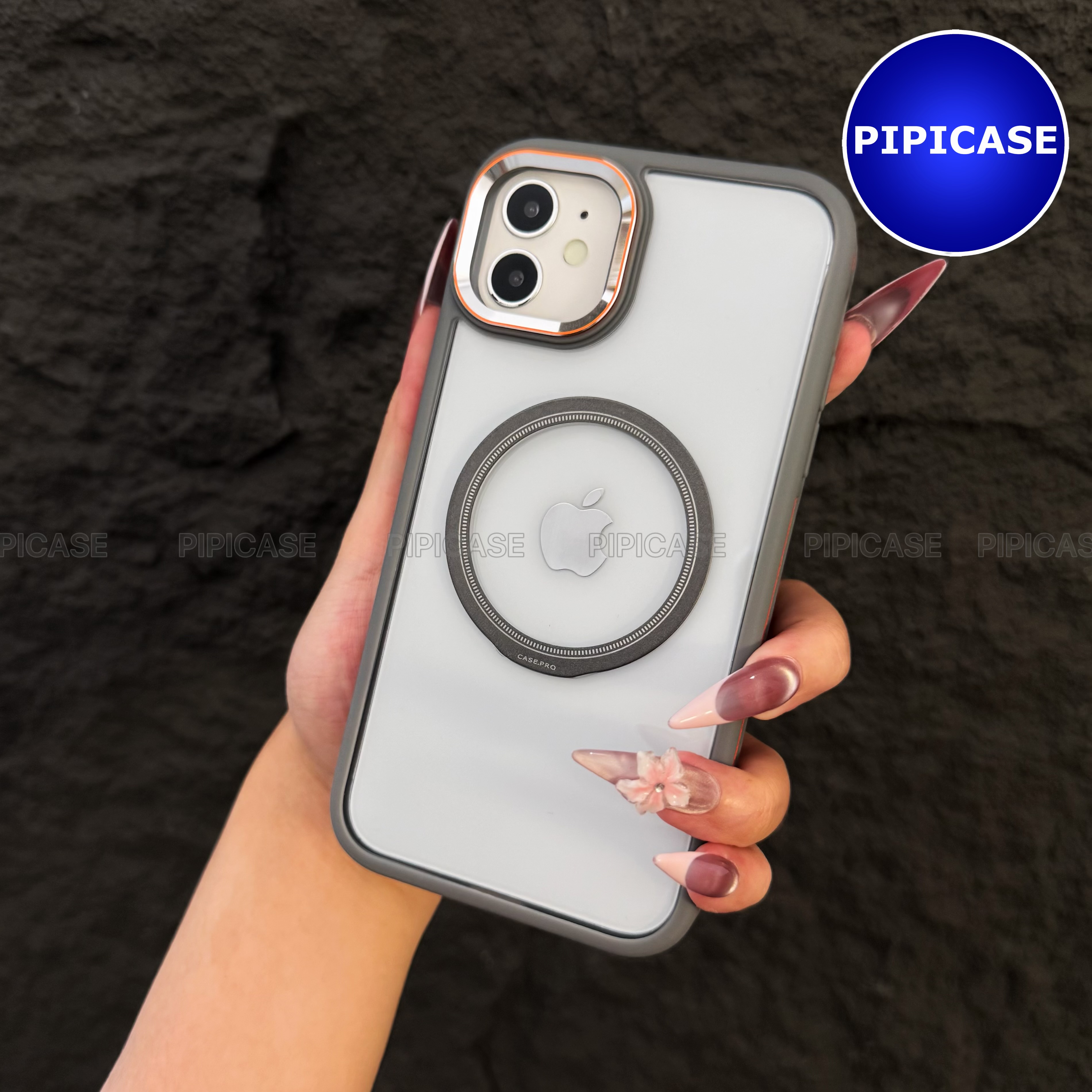 Ốp Lưng iPhone 12 - Wigu - Xám_thumbnail_9