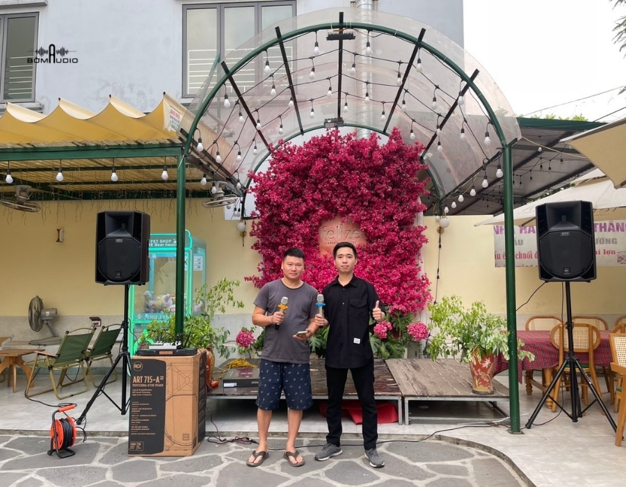 Khám phá giải pháp âm thanh cho quán Felize tại Bắc Ninh